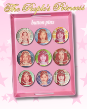 Load image into Gallery viewer, ⋆˚⟡˖ ࣪♔ 𝑻𝒉𝒆 𝑷𝒆𝒐𝒑𝒍𝒆'𝒔 𝑷𝒓𝒊𝒏𝒄𝒆𝒔𝒔 𝒃𝒖𝒕𝒕𝒐𝒏 𝒑𝒊𝒏𝒔 ⋆˚⟡˖ ࣪♔
