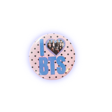 Load image into Gallery viewer, BTS buttons pins 🪽💜🎼
